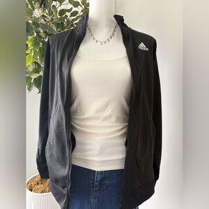 Adidas Boy’s Zip Front Iconic Tricot Jacket